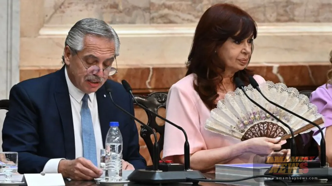 Cristina Fernández Kirchner critica a Alberto Fernández tras denuncia en su contra