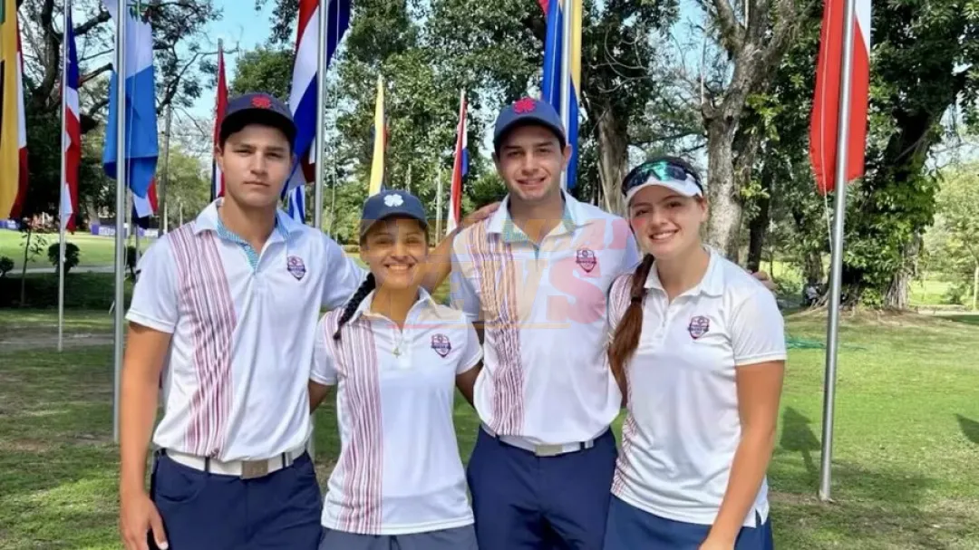 Paraguay se cuelga de la plata en Golf Mixto