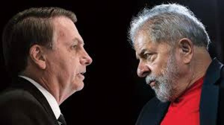 Bolsonaro y Lula están en empate técnico de cara a las elecciones presidenciales de 2022 en Brasil