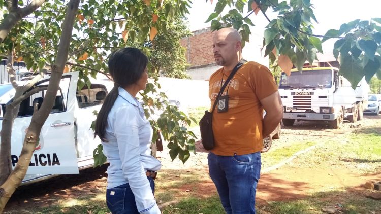 Dos bandidos asaltan a empleada de empresa recolectora de basura en Presidente Franco