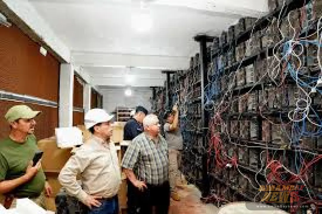 Ande interviene una granja de criptominería ilegal en San Pedro