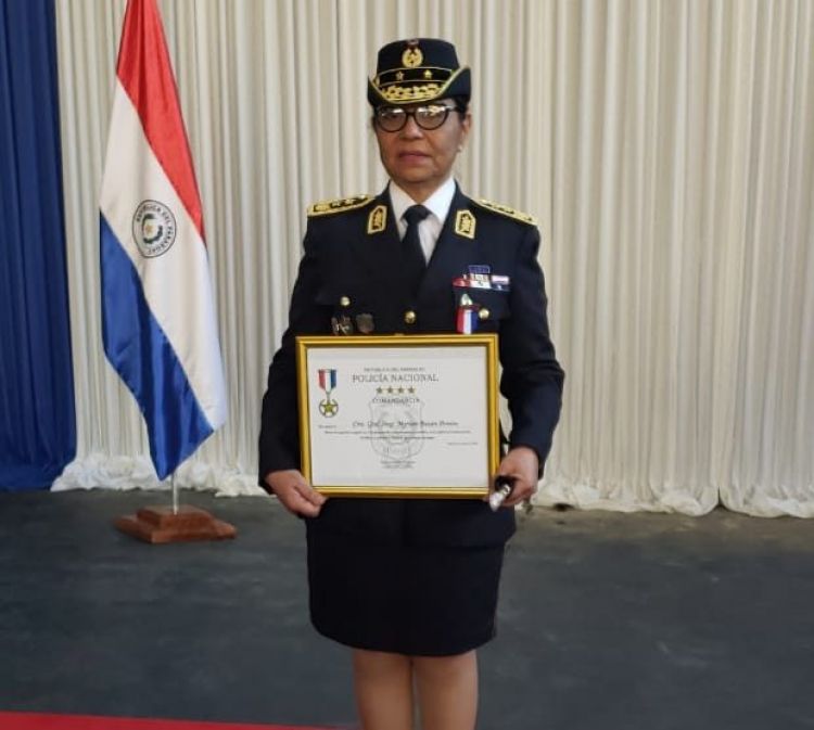 Myrian Bazn, la quinta mujer que llega al grado de comisario: "Todo se logra con trabajo y disciplina"