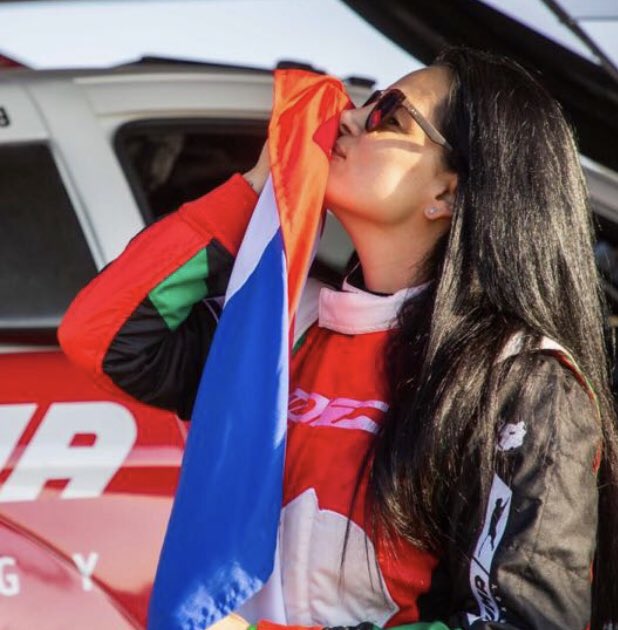 Andrea Lafarja: Lista para domar el Dakar