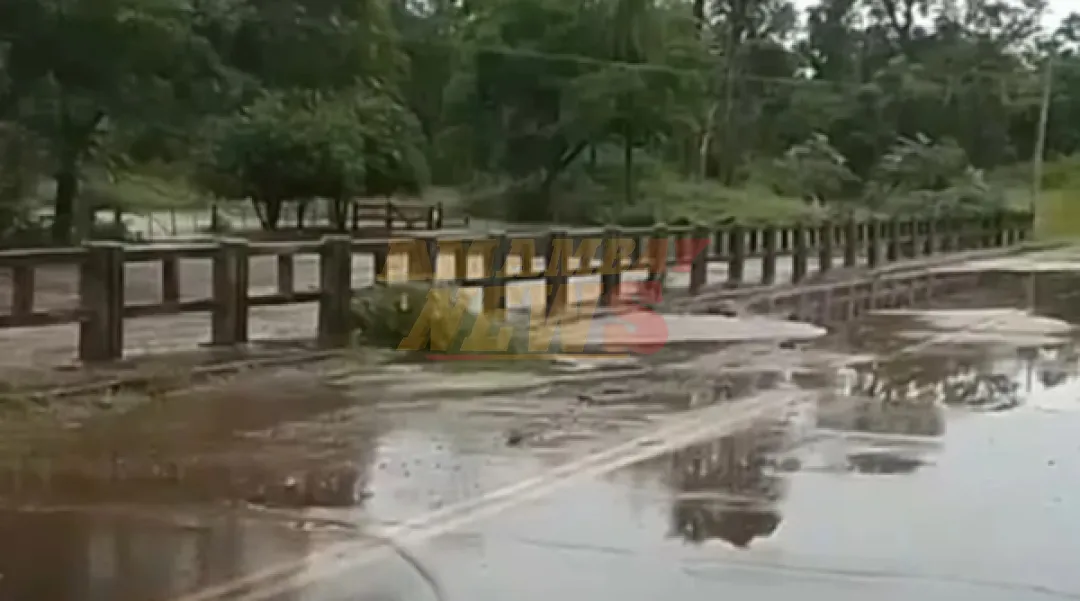 Arroyos desbordados aíslan comunidades rurales en Concepción
