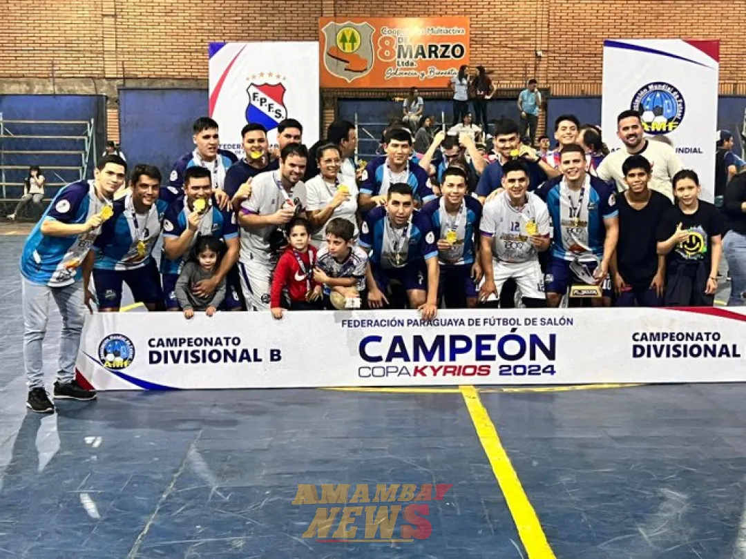 Los Amigos flamante campeón de la divisional B de salonismo