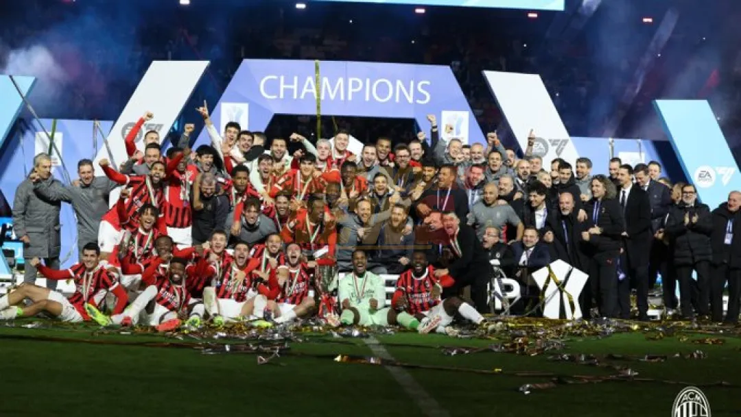 Milan, ‘supercampeón’ de Italia con una ‘superremontada’ ante el Inter