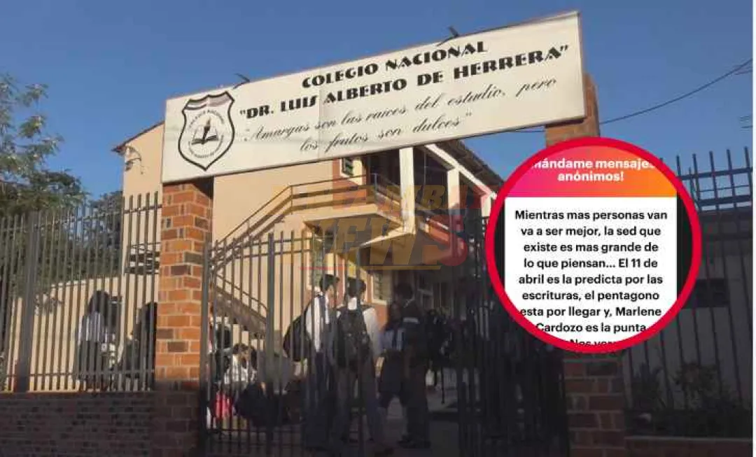 Identifican e imputan a alumna que realizó amenazas a través de Instagram