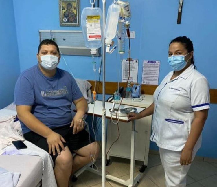 Diputado Juancho Acosta dio positivo al coronavirus en Pedro Juan Caballero