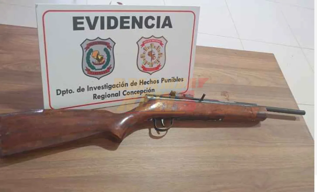 Concepción: Incautan rifle casero tras video viral