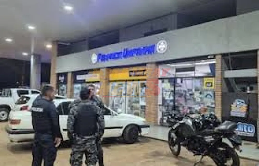 Violento asalto en una farmacia en Hernandarias: Se llevaron G. 140 millones