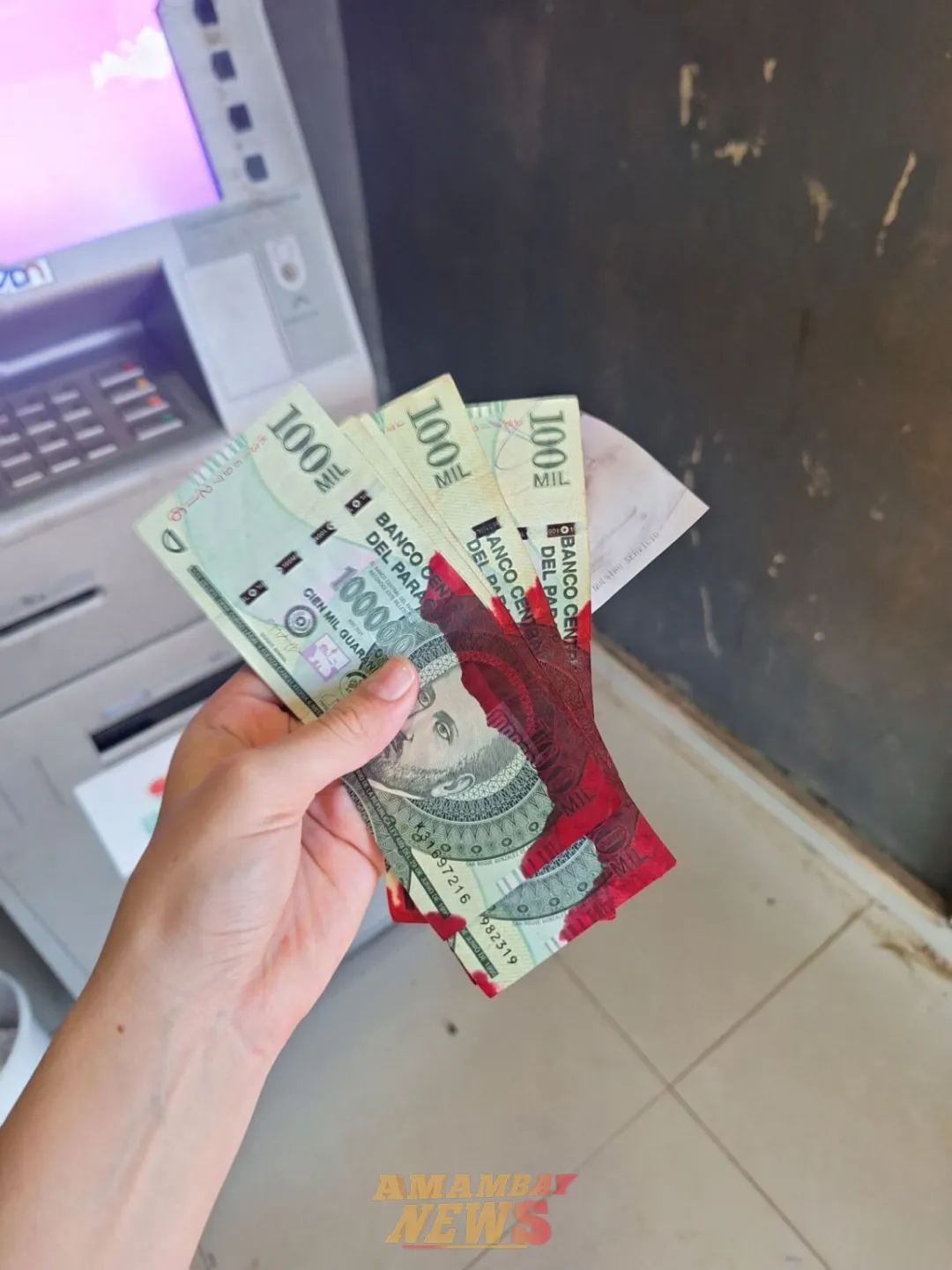 Reportan billetes entintados en el único cajero automático de Loreto