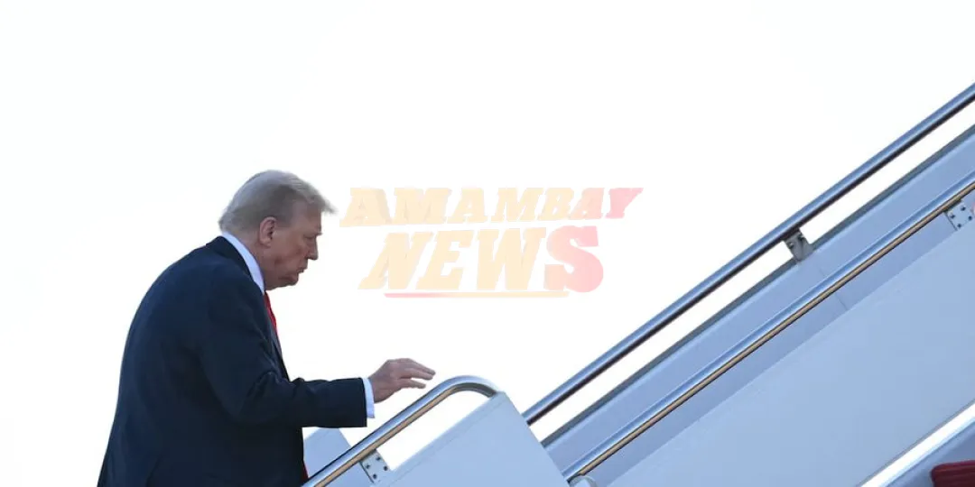 Trump se dirige a Alaska para un cara a cara con Putin