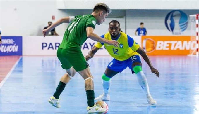 Bolivia volvió a perder en la Copa América de Futsal, está vez ante Brasil