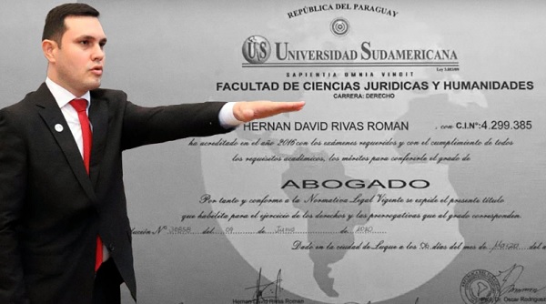 Hernán Rivas, único egresado de la Universidad Sudamericana  de PJC en el 2020