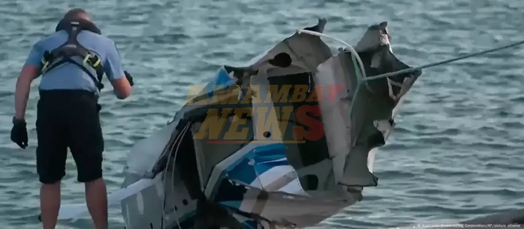 Tres muertos en caída al mar de un hidroavión en Australia