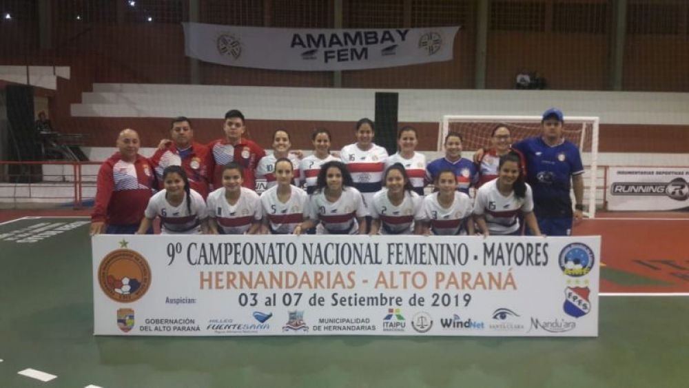 Nacional femenino de fútbol de salón: Amambay arrancó con victoria