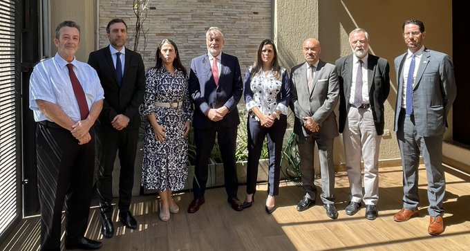 Embajadores de Europa y autoridades de EE.UU. se reunieron con Kattya González
