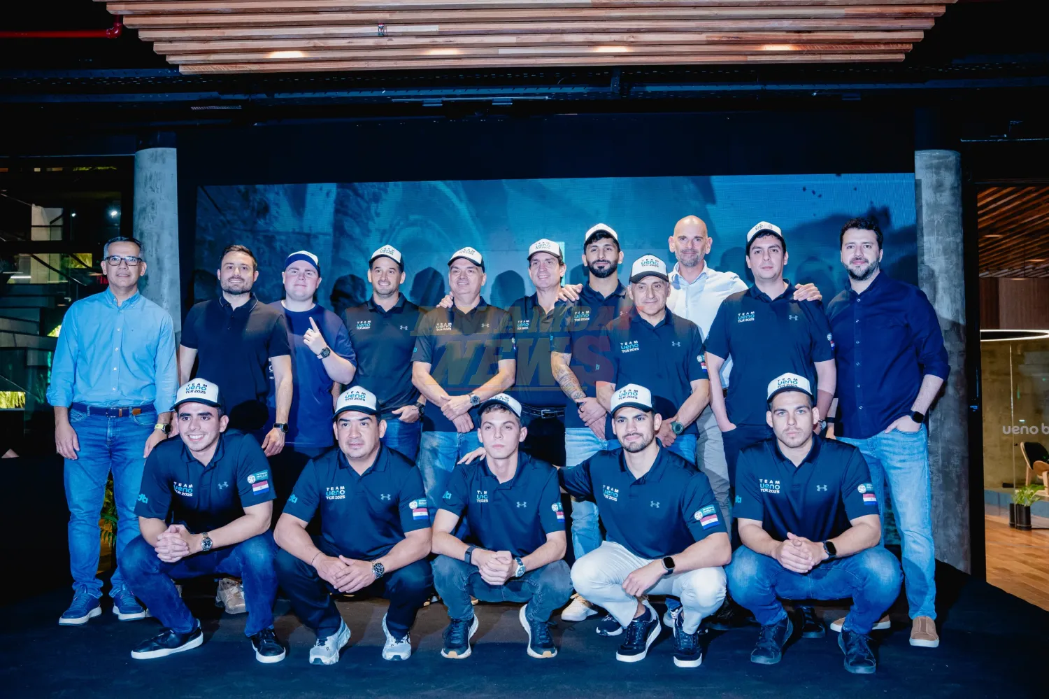 ueno bank pone primera y presenta a su equipo el “Team ueno” rumbo al Rally del Chaco