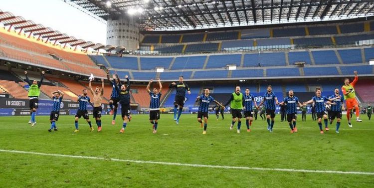 El Inter festeja su Scudetto con goleada sobre la Sampdoria