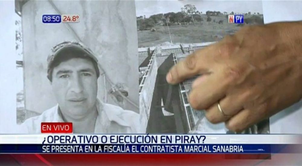 Operativo Romai: Se presentó contratista de obra en Piray