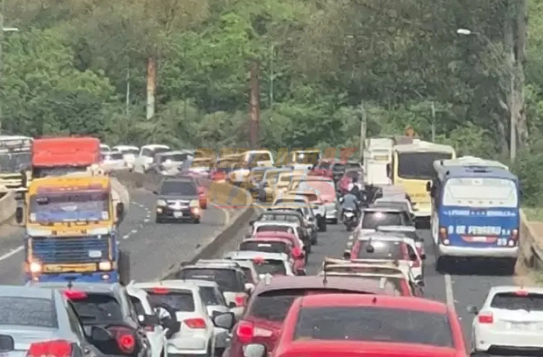 Ruta PY-02 colapsó sin presencia de la Caminera