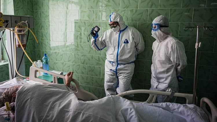 Rusia reportó 820 muertos en un día, una nueva cifra récord