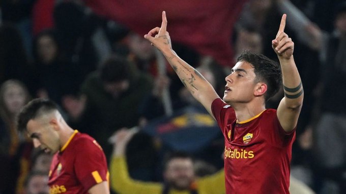 Dybala se exhibe con un triplete y hace soñar a la Roma