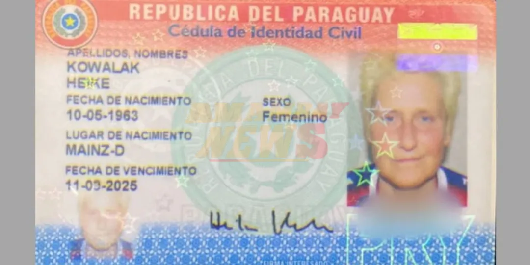 Buscan a familiares de alemana fallecida en Caacupé