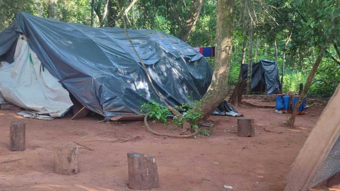 Allanan base narco e incautan más de 2 toneladas de marihuana en Yby Yaú