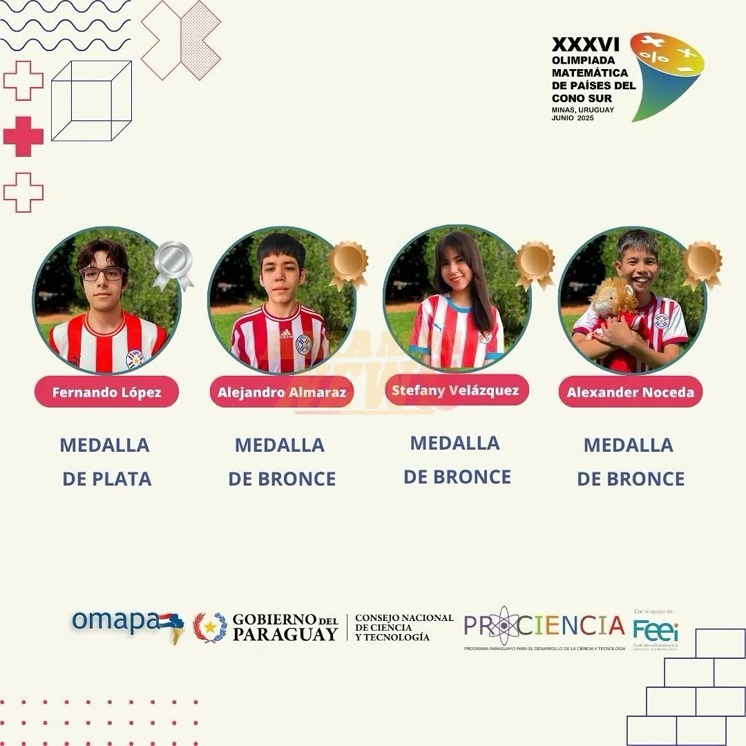 Concepcionera gana medalla de bronce en olimpiada internacional de matemática