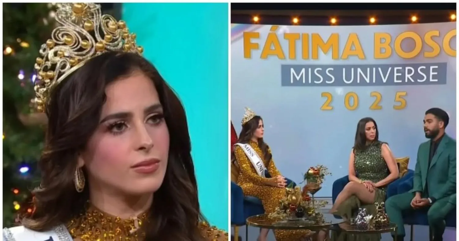 ¿Por qué Fátima Bosch, Miss Universo 2025, abandonó una entrevista en vivo?