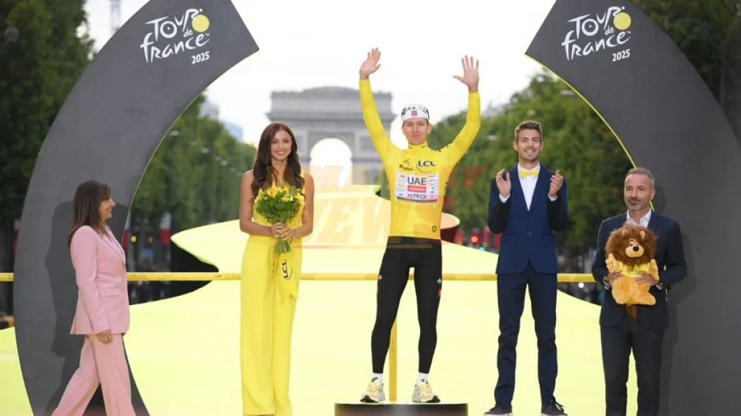 El esloveno Tadej Pogacar conquista su cuarto título del Tour de Francia