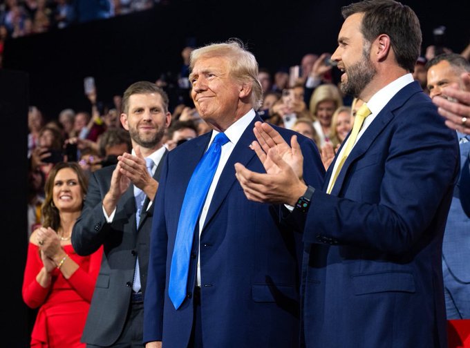 Vance debuta como candidato a vicepresidente de Trump en la Convención Republicana