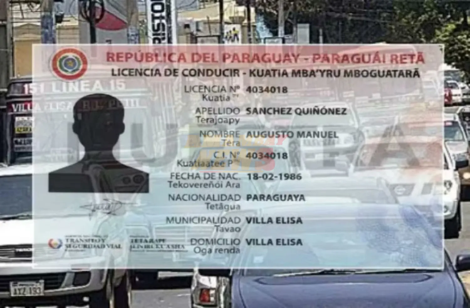 Pilar y Guarambaré iniciarán plan piloto de nuevo registro de conducir con puntos