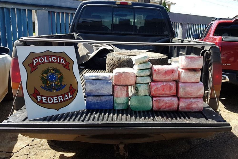 La policía federal incautó cinco toneladas de cocaína en siete meses en MS