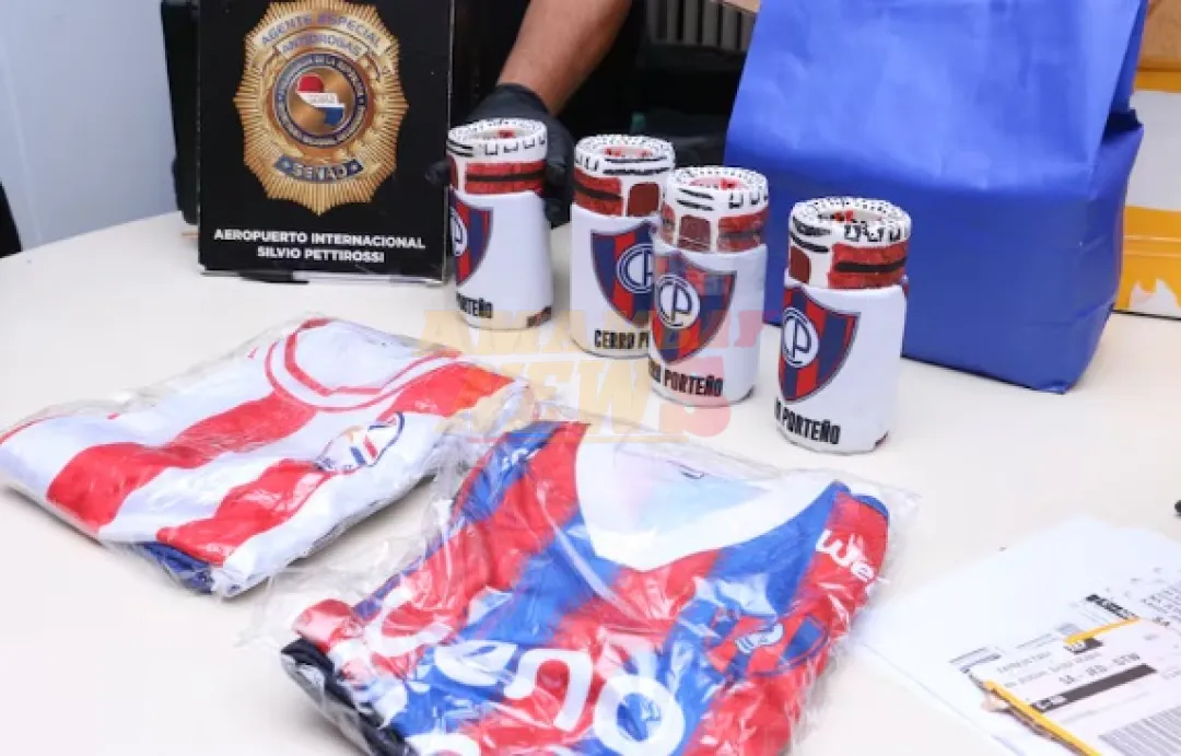 Cocaína en vasos de Cerro iba rumbo a Arabia Saudita