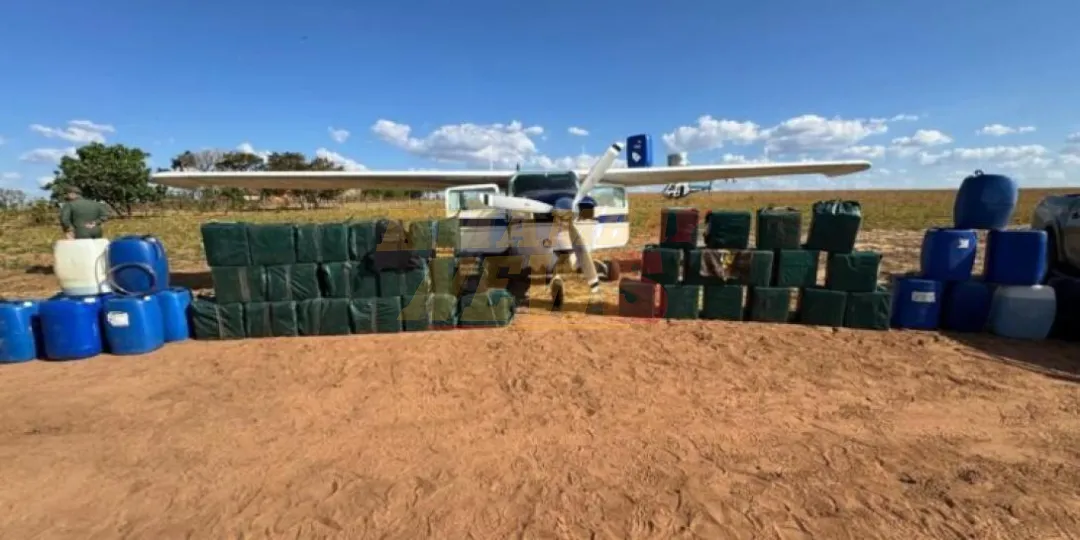 Brasil intercepta aeronave procedente de Bolivia con una tonelada de cocaína