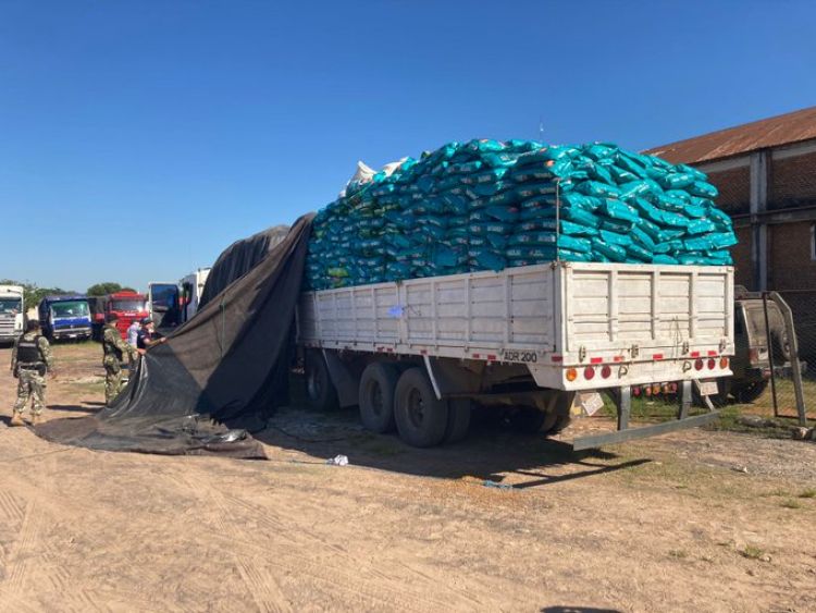 Contrabando incautado en Vista Alegre orilla un valor cercano a los G. 800 millones