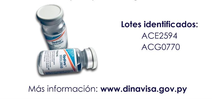 Dinavisa alerta sobre medicamento oncológico falsificado