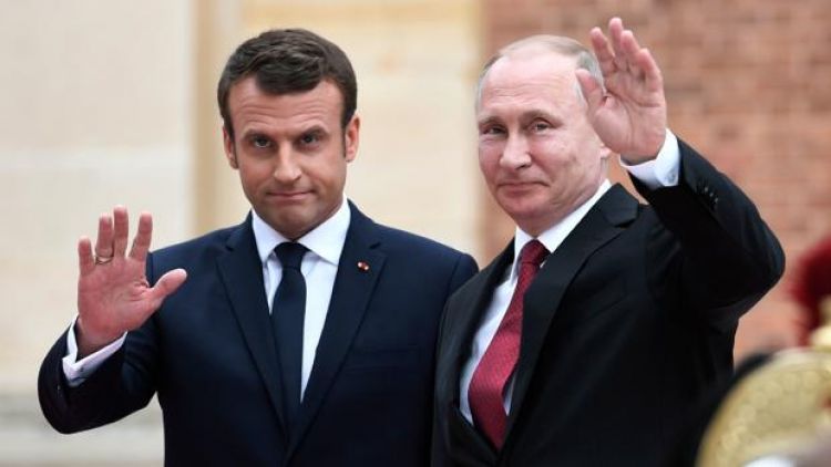 El Kremlin confirma que Putin y Macron hablarán este domingo