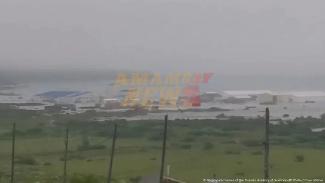 Tsunamis golpean Rusia y Japón tras sismo de magnitud 8.8
