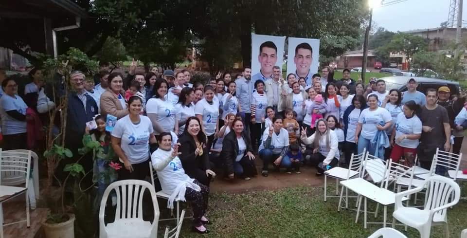 Sub Comando de la Lista 2 del barrio Gral. Genes se reunió con Ronald Acevedo