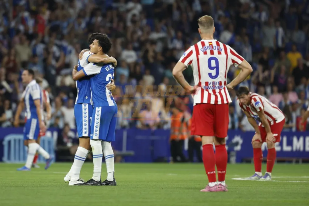 El Espanyol sorprende y vence al Atlético de Madrid con una remontada