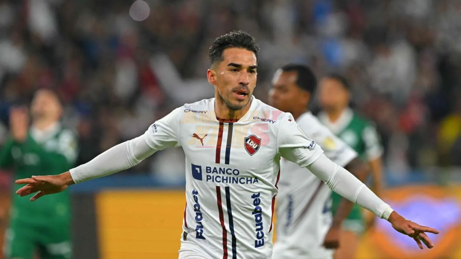 Liga de Quito golea a Palmeiras y mete un pie en la final