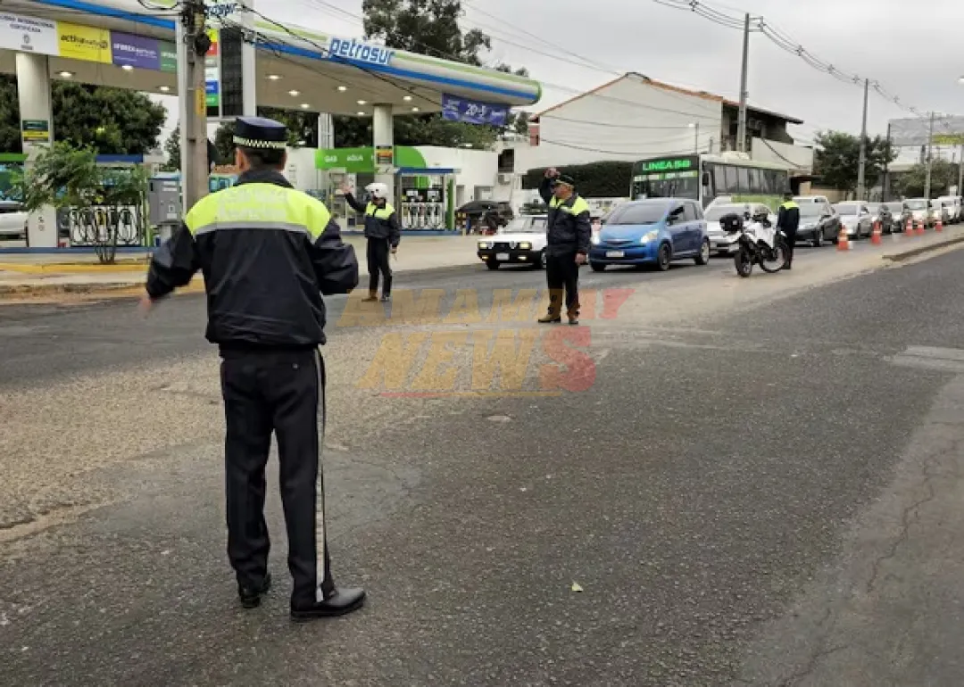 PMT refuerza operativos viales para las fiestas de fin de año