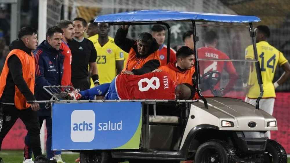 Arturo Vidal se rompió los meniscos y deberá ser operado