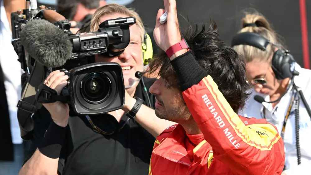 Sainz saldrá desde la ‘pole’ en Monza