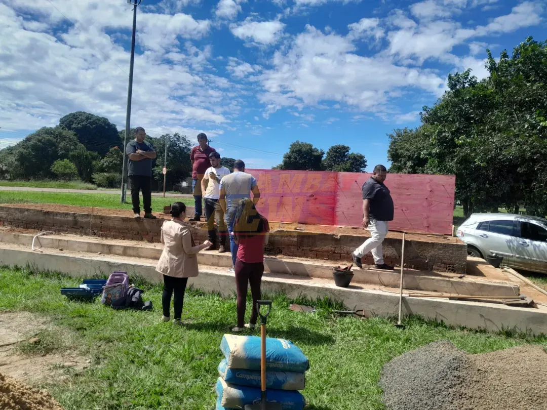 VIDEO: Tras 2 años de denuncia, intendente de Zanja Pytã comienza obra de un memorial
