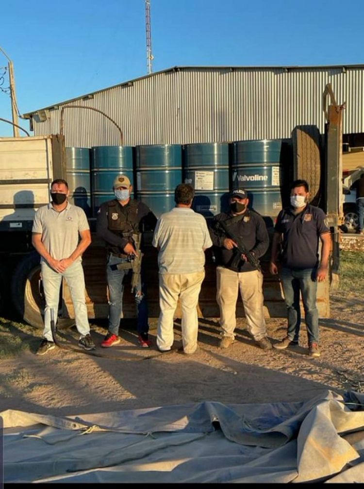 Incautan importante cargamento de precursores para elaborar cocaína en el Chaco