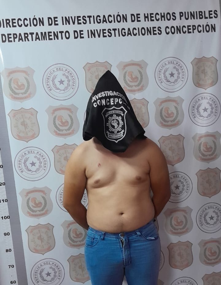 Concepción: Policía detiene a escurridizo supuesto asaltante y recuperó celulares robados